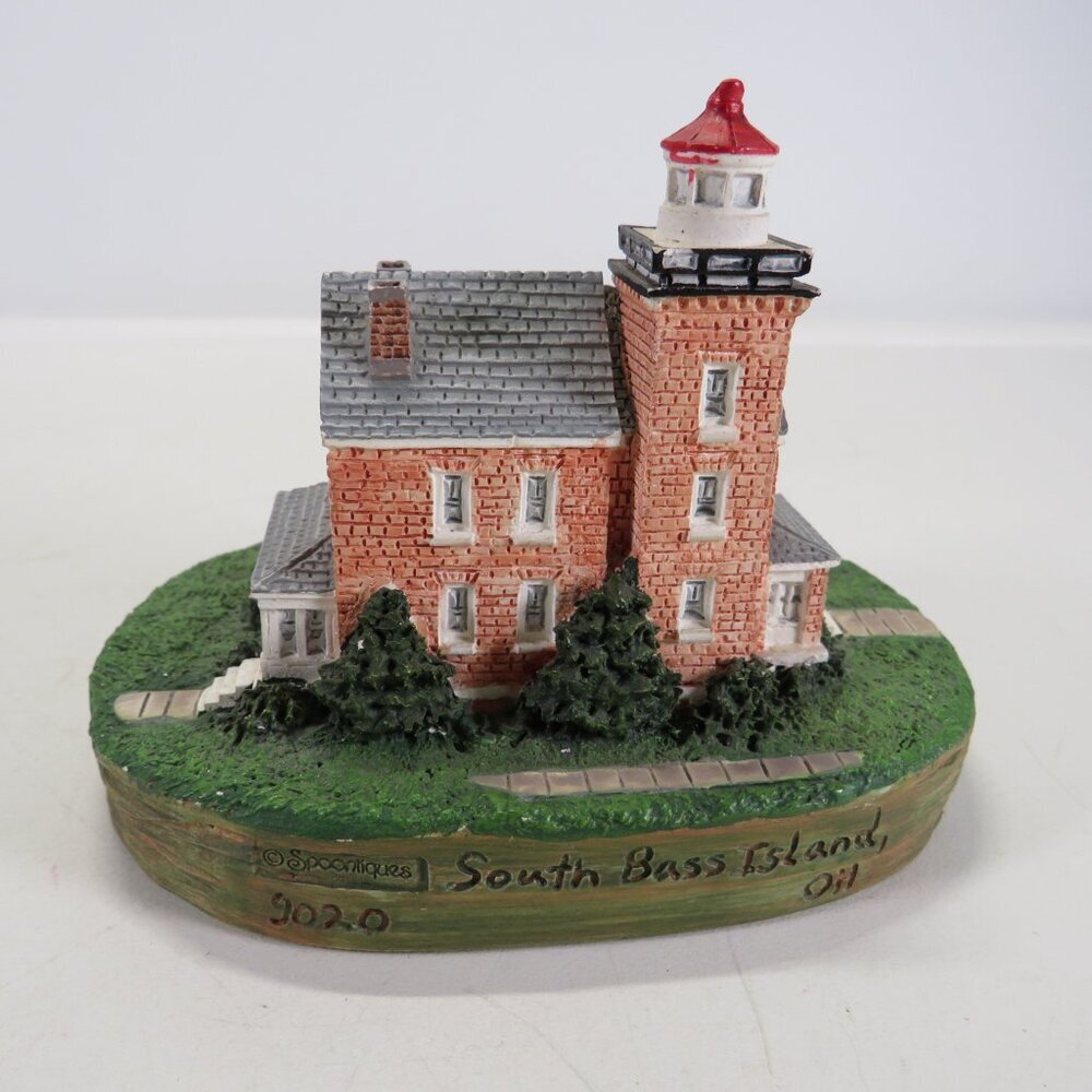 Lighthouse Figure South Bass Island, Ohio Lake Erie by Spoontiques #9020